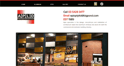 Desktop Screenshot of aplo.com.au